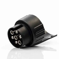 Dino Adattatore Per Rimorchio: Da Spina 13 A 7 Pin, Compatibile 12V, Norme ISO 1724 E 11446