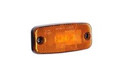 Horpol | Gabarītlukturis Dzintara krāsā | LED | 110,8 x 52,2 x 21,9 mm | MV-1750A-SS