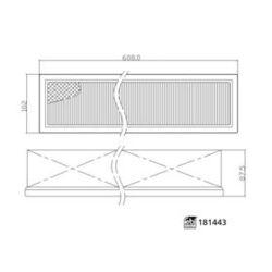 FEBI Bilstein - interieurluchtfilter - 181443