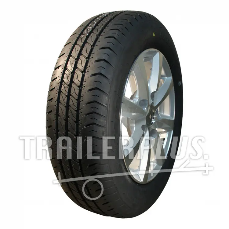 ROUE COMPLÈTE REMORQUE - 145/80R13 TL 79N (ou 79T) / 4 TROUS