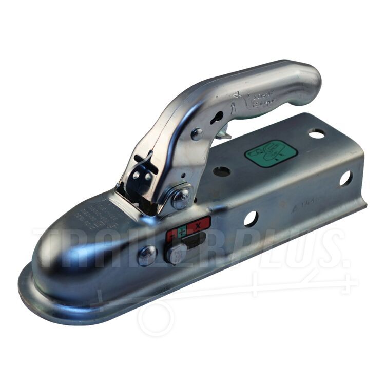 Attelage à Boule Knott KQ14-B - Pour Remorque 1400 Kg, Timon Carré 60 Mm