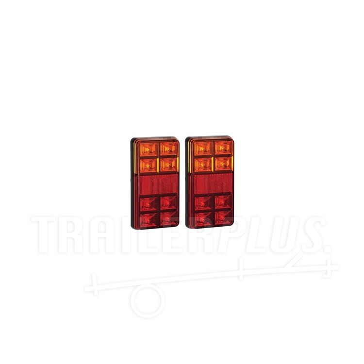 Nilight Kit De 2 Luces LED Rectangulares Para