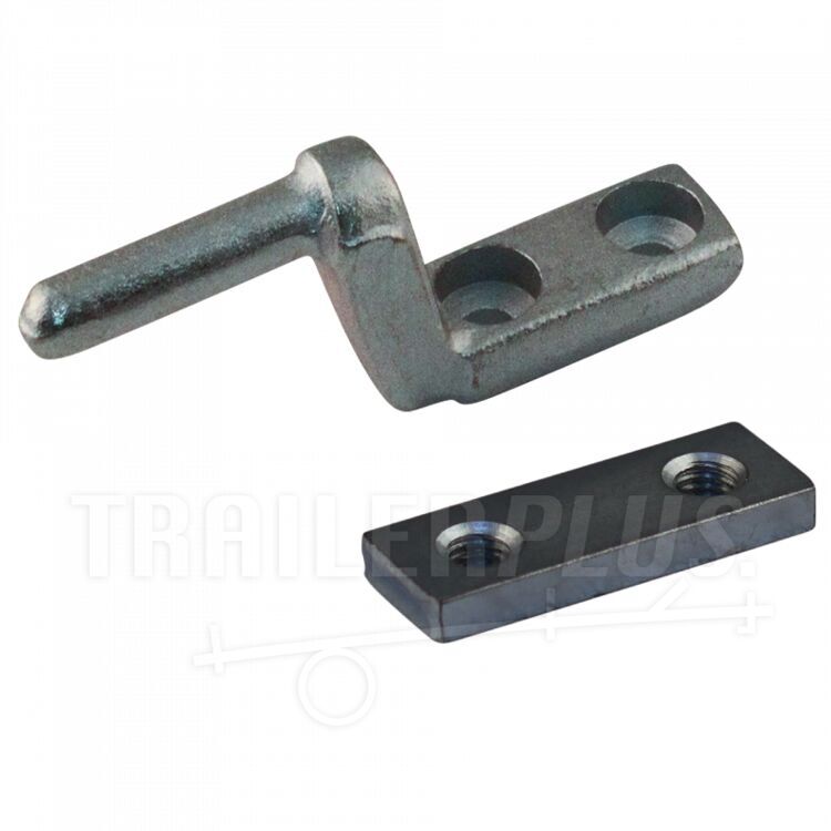 Contropiastra Per Serrature Infilare Profilati In Alluminio 06462 20 - Foto 2