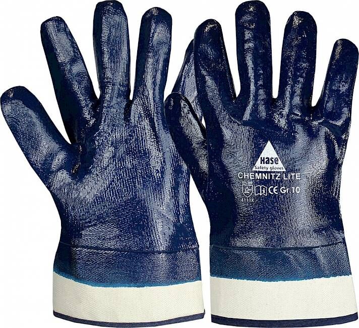 Guanti Da Lavoro FELCO 701M In Fibra HPPE Con Rivestimento Nitrile - Taglia Media, Antitaglio E Leggeri