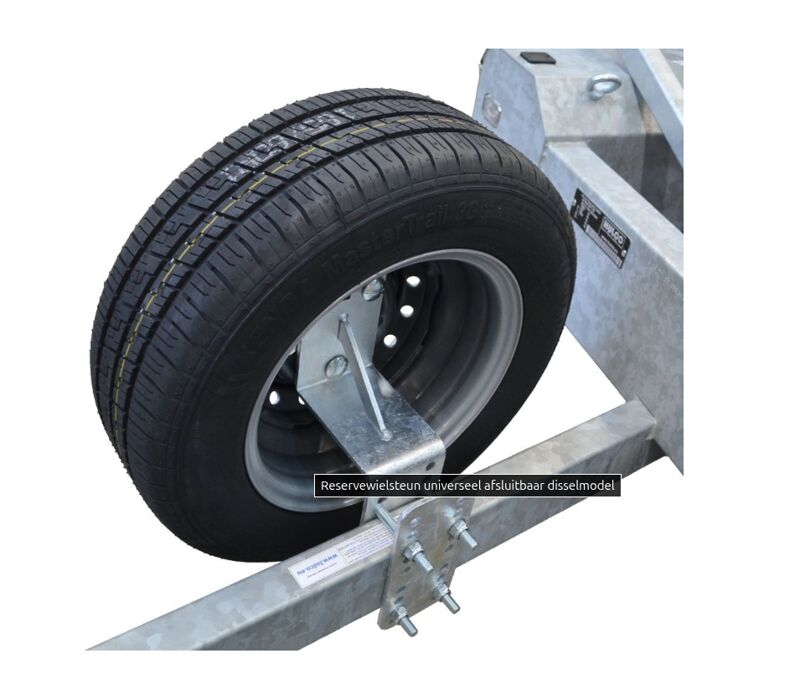 RUOTA TIMONE CON SUPPORTO 14mm - Foto 13