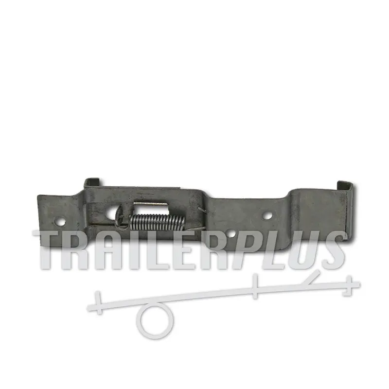 OLRWSLG Clip per targa con ciondolo, 2 pezzi, supporto per targa in acciaio inox, per auto, roulotte, 10,5 cm di profondità OLRWSLG Clip per targa con ciondolo, 2 pezzi, supporto per targa in acciaio inox, per auto, roulotte, 10,5 cm di profondità